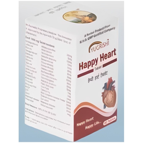 Yugrishi Happy Heart Tablet(30 Tab)