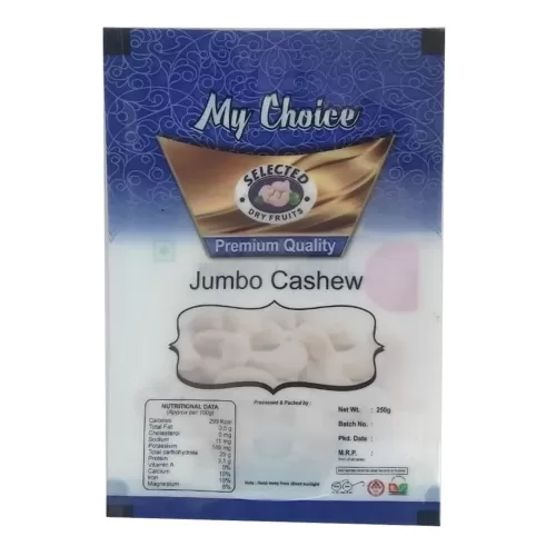 Readymade 250 GM Standup Cashew Packing Pouch-500GM - Image 2