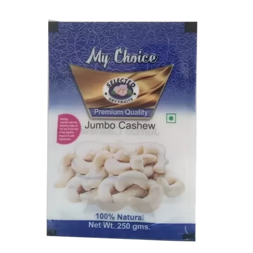 Readymade 250 GM Standup Cashew Packing Pouch-500GM