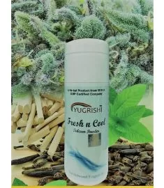 Yugrishi Fresh & Cool Talcum Powder 150 Gm
