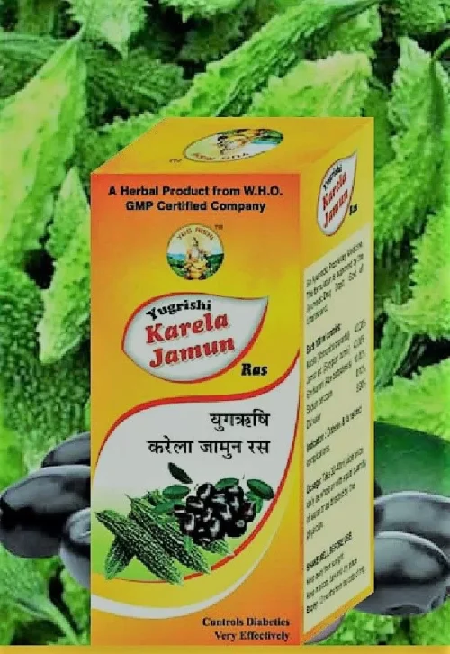 Yugrishi Karela Jamun Ras 500ML - Image 2