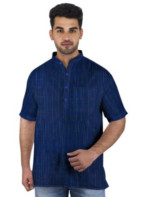 Khadi Cotton Half Kurta- HK7