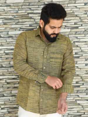 KHADI Full Sleeve Cotton Shirt