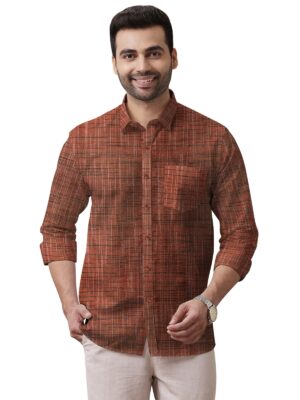 KHADI Full Sleeve Cotton Shirt-F15