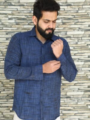 KHADI Full Sleeve Cotton Shirt -F3