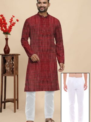 Khadi Cotton Full Kurta Kurta- FK6