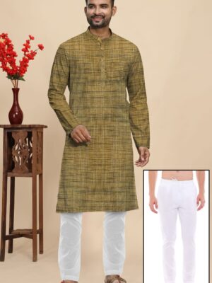 Khadi Cotton Full Kurta Kurta- FK7