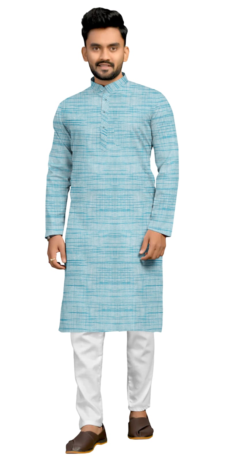 Khadi Cotton Full Kurta Kurta- FK25