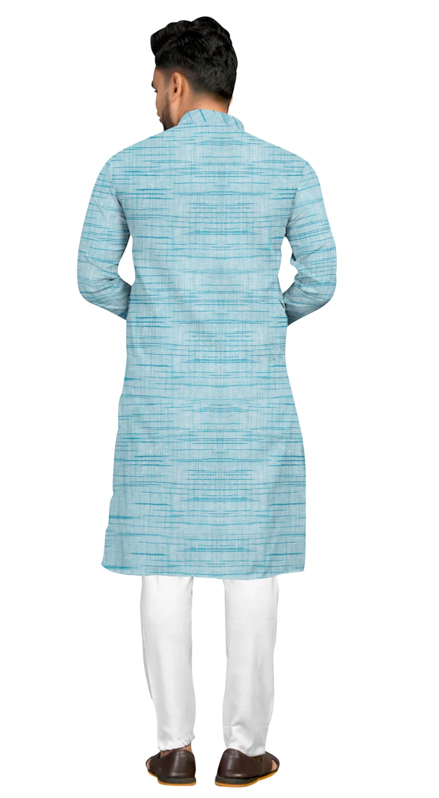 Khadi Cotton Full Kurta Kurta- FK25 - Image 2