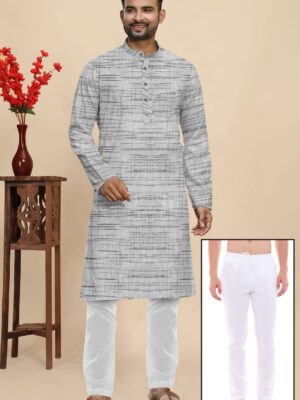 Khadi Cotton Full Kurta Kurta- FK26